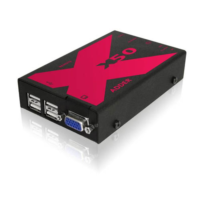 Image of ADDER LINK X50-MS2 KVM EXTENDER - MULTI VGA / USB + AUDIO