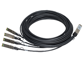Hewlett Packard Enterprise X240 QSFP+ 4x10G SFP+ 3m DAC C-cable InfiniBand cable QSFP+ 4 x 10G SFP+