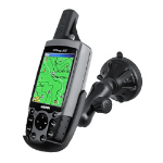 RAM Mounts Twist-Lock Low Profile Suction Mount for Garmin GPS 60 + More