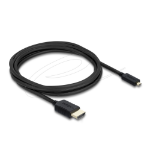 DeLOCK 81692 HDMI cable 3 m HDMI Type A (Standard) HDMI Type D (Micro) Black