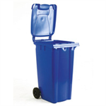 VFM REFUSE CONTAINER 360L 2 WHLD BLU 33