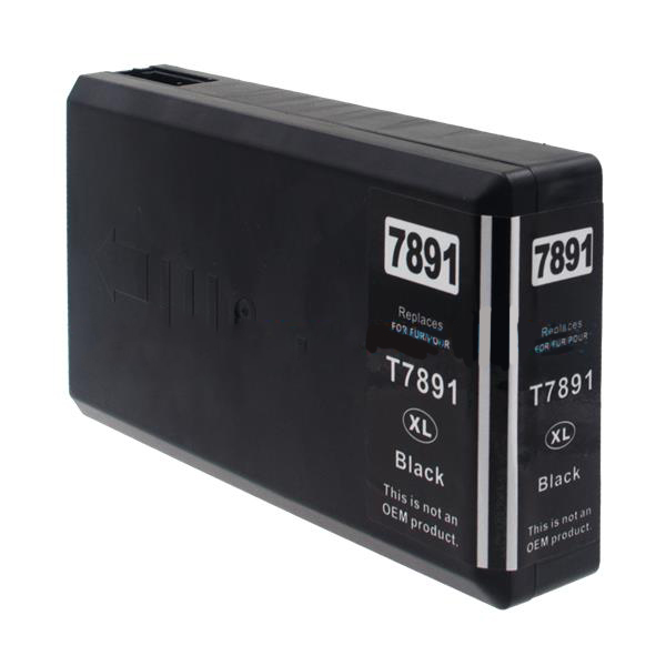 Image of CTS Wholesale Compatible Epson T7891XXL Extra Hi Cap Black Ink Ctg T78