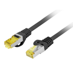 Lanberg PCF6A-10CU networking cable Black 0.25 m Cat6a S/FTP (S-STP)