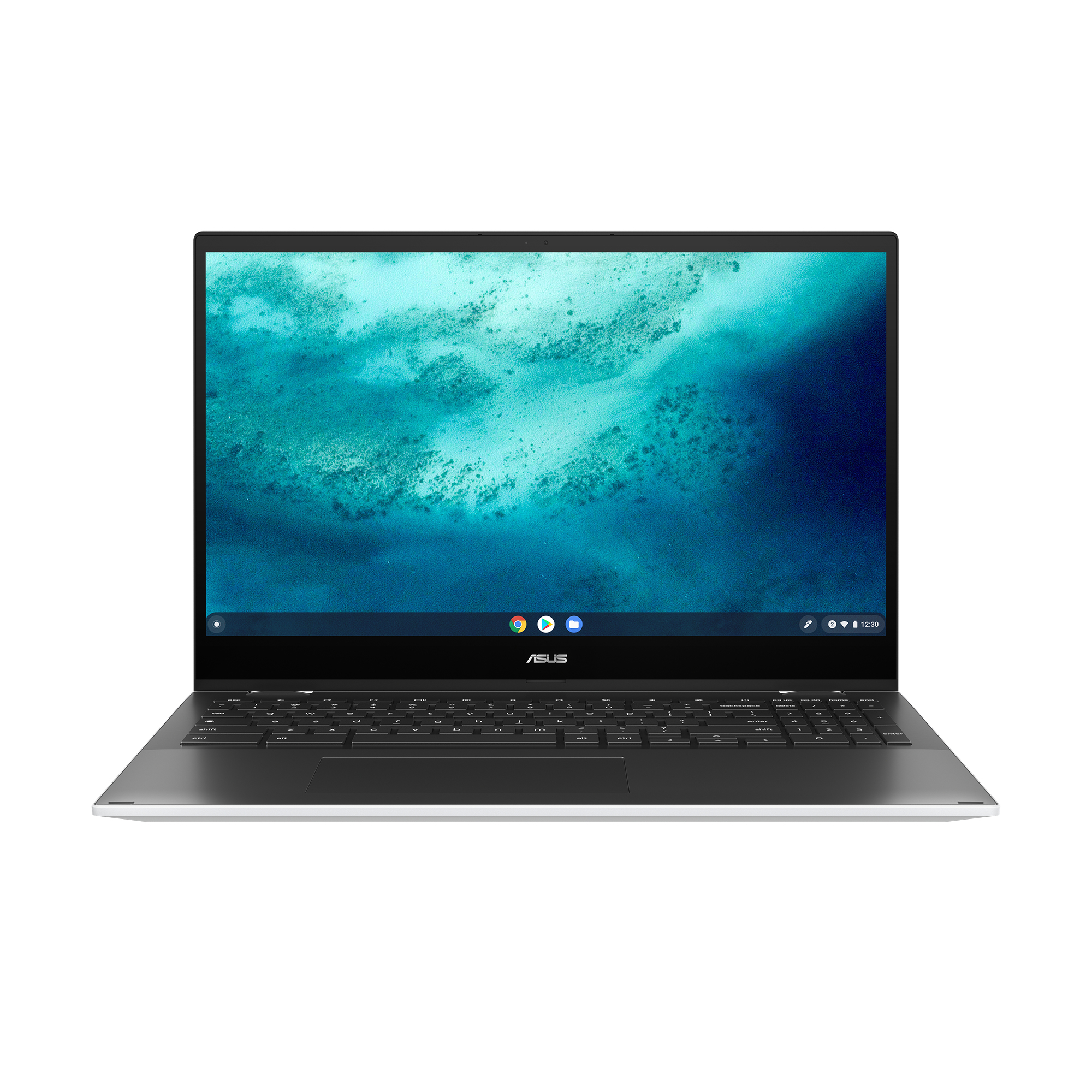 ASUS Chromebook Flip CB5500FEA-E60126+CBE notebook 39.6 cm (15.6") Touchscreen Full HD Intel Core i5 8 GB LPDDR4x-SDRAM 128 GB SSD Wi-Fi 6 (802.11ax) Chrome OS White
