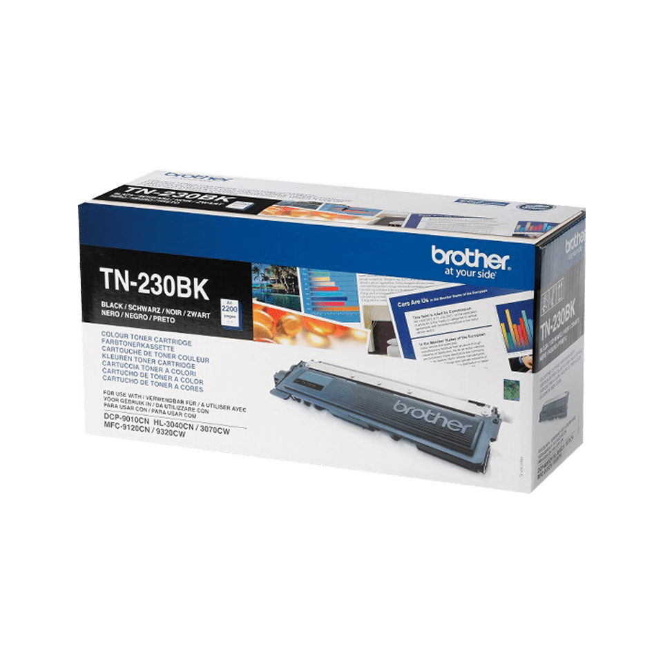 Brother TN-230BK Toner-kit black, 2.2K pages ISO/IEC 19798 for Brother HL-3040 CN