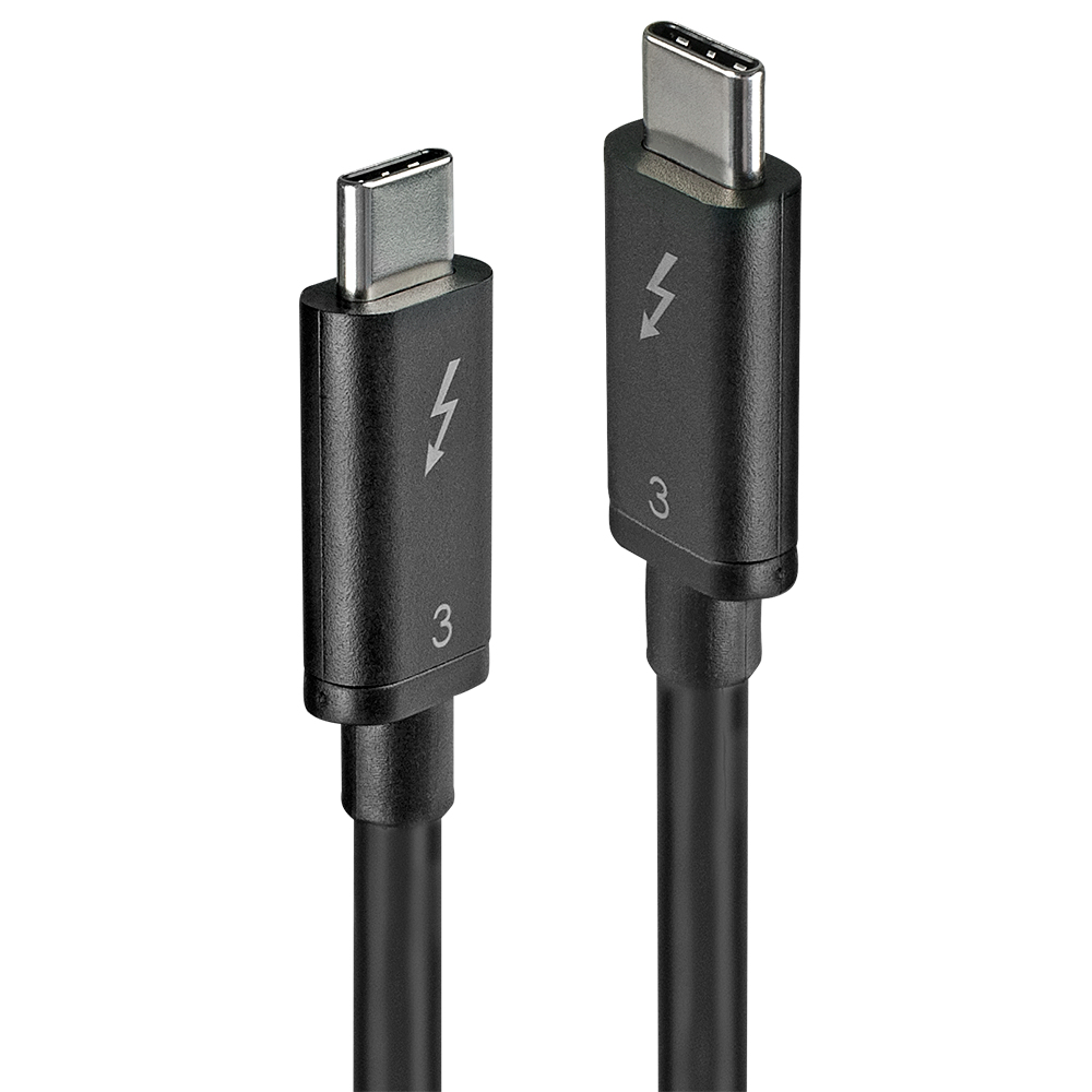 Image of Lindy Thunderbolt 3 Cable 0.5m