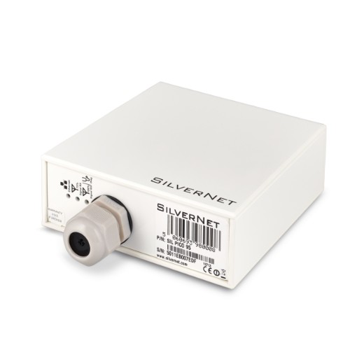 SilverNet SIL PICO PCP bridge/repeater Network bridge 100 Mbit/s White