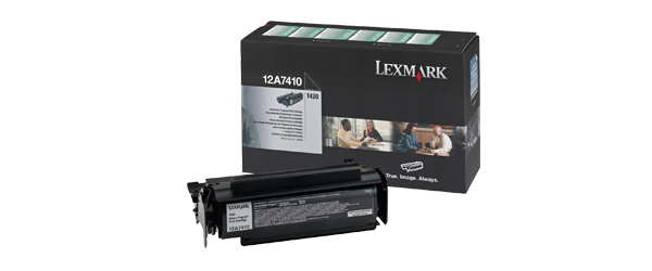 Lexmark 12A7410 Toner cartridge black return program, 5K pages/5% for Lexmark T 420