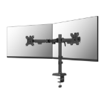 Neomounts DS60-600BL2 Monitor arm 10-32" - Quick-fix - 180°-stop