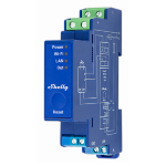 Shelly SHELLY_PRO_DIMMER_0/1-10V_PM dimmers Built-in Dimmer Blue