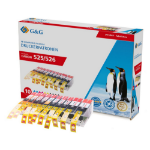 G&G 15049 inktcartridge 10 stuk(s) Compatibel Zwart, Foto zwart, Cyaan, Magenta, Geel