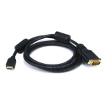 Monoprice HDMI/M1-D, 1.8m 70.9" (1.8 m) HDMI Type A (Standard) DVI Black