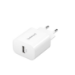 Intenso 1x USB-A Adapter weiÃŸ Universal White AC Indoor