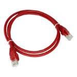 Alantec KKU5CZE0.25 networking cable Red 0.25 m Cat5e U/UTP (UTP)