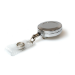 Digital ID 32MM Chrome Medium Duty Mini Card Reel with Strap Clip (Pack of 50)