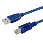 Savio CL-131 USB cable 1.8 m USB 2.0 USB A USB B Blue