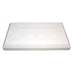 Cables Direct UT-8704 wall plate/switch cover White