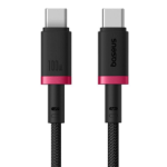 Baseus Cable USB-C to USB-C Dura Braided 2.0m 100W Black+Red