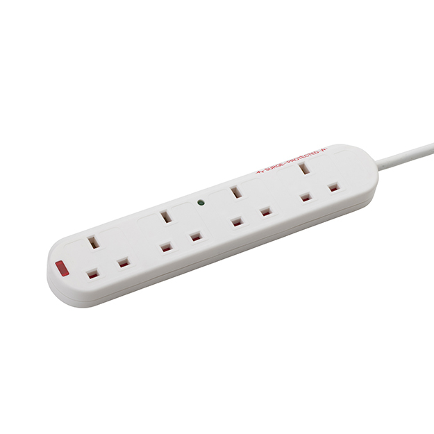 5M 4 WAY SURGE PROTECTED POWER