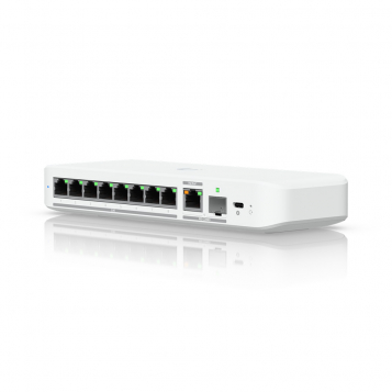 UniFi USW Flex 2.5G Compact 8 Port Switch - USW-Flex-2.5G-8 - EU PSU thumbnail