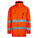 BEESWIFT DELTIC HI-VIS JACKET ORANGE M