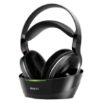 Philips SHD8850/79 Wireless Over-Ear Hi-Fi TV Headphones, Black