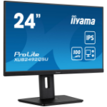 iiyama ProLite 24” QHD IPS technology panel with USB hub, 100Hz refresh rate and height adjustable stand