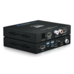 BLUSTREAM Down Mixing DAC 2-Way HDMI Splitter & Scaler (4K 60Hz 4:4:4)