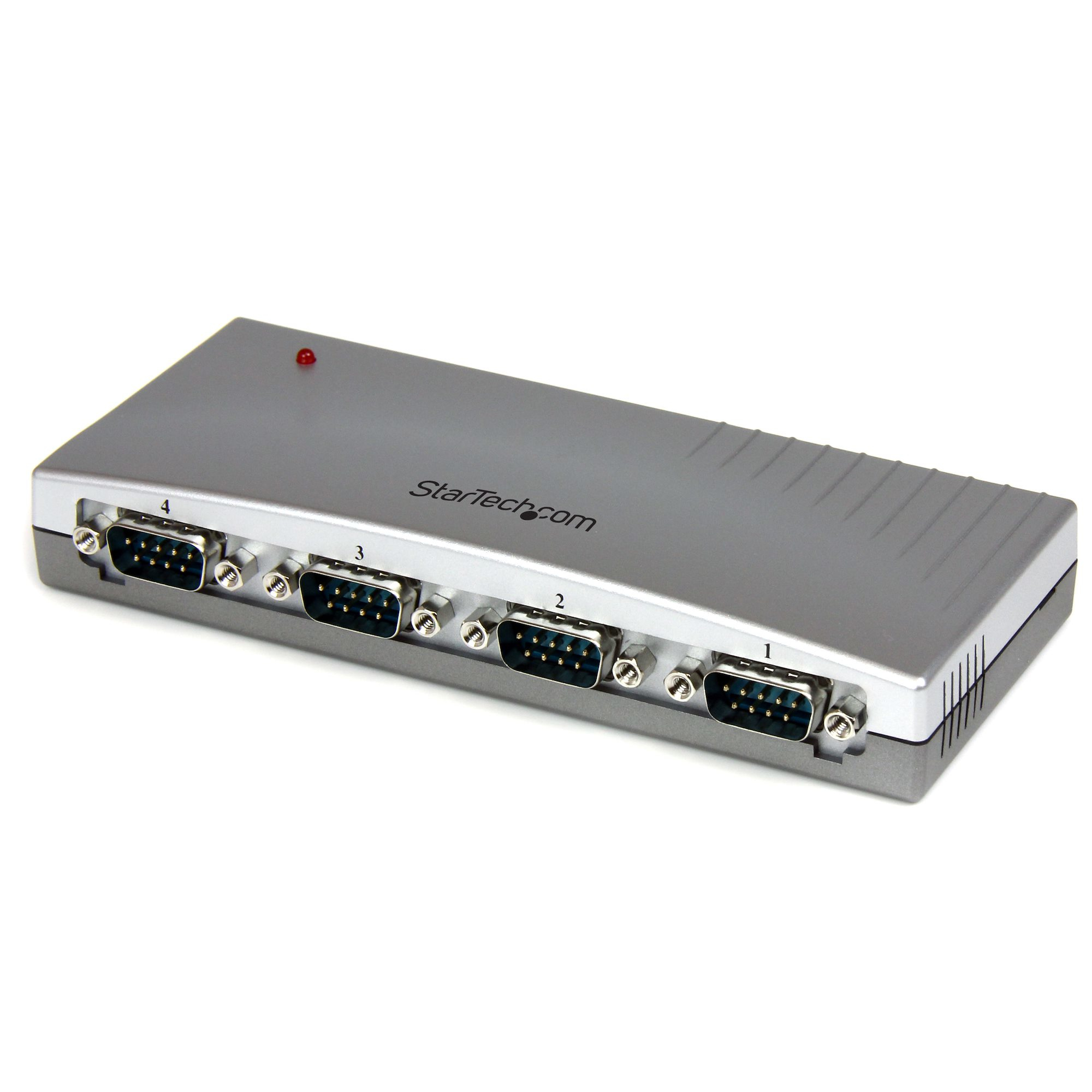 Image of StarTech.com 4 Port USB to RS232 Serial DB9 Adapter Hub