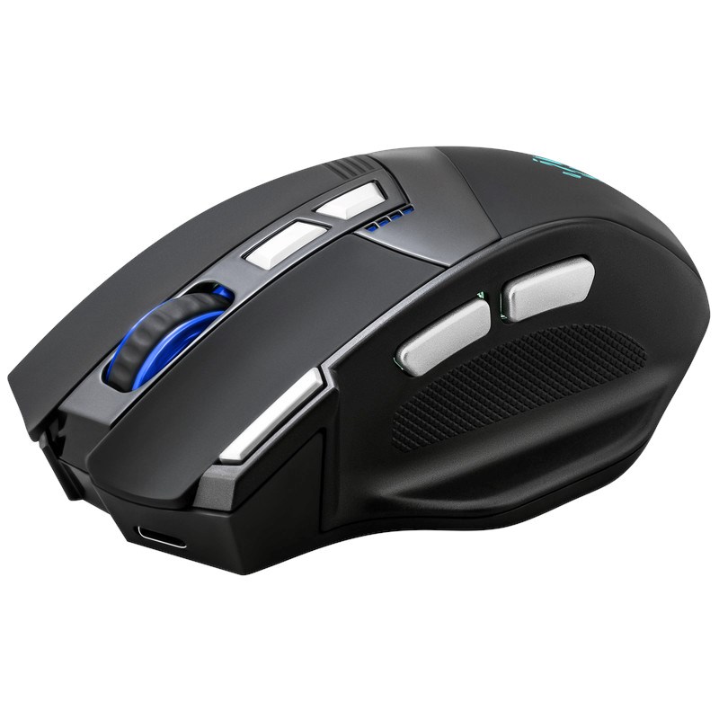 DFN MOUSE DEFENDER GM-885 KNIGHT RF WIRELESS 3200dpi 8P BLACK