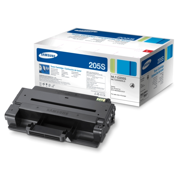 Image of Samsung MLT-D205S/ELS/205S Toner cartridge black. 2K pages/5% for Sams