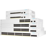 Cisco CBS220-48T-4X-EU network switch Managed L2 Gigabit Ethernet (10/100/1000) White