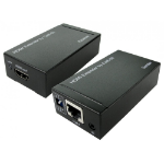 Cables Direct HD-EX344A AV extender AV transmitter & receiver Black