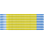 Brady SCNG-07-6 cable marker Black, Yellow Nylon 300 pc(s)