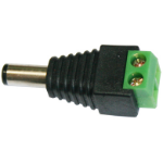 Provision-ISR PR-C08 cambiadores de género de cables DC Negro, Verde