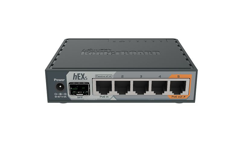 Image of Mikrotik hEX S wired router Gigabit Ethernet Black
