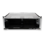 Corning CCH-03U network equipment chassis 3U Black, Gray