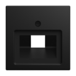 Busch-Jaeger 2CKA001753A0217 wall plate/switch cover Black