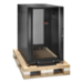 APC NetShelter SX, Server Rack Enclosure, 18U, Shock Packaging, Black, 925H x 600W x 1070D mm