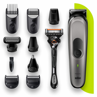 Image of Braun All-in-one MGK7320 - Washable - Battery - Black - Grey