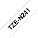 Brother TZE-N241 DirectLabel black on white 18mm x 8m for Brother P-Touch TZ 3.5-18mm/36mm/6-18mm/6-24mm/6-36mm