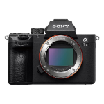 Sony Alpha 7 III MILC Body 24.2 MP Exmor R CMOS 6000 x 4000 pixels Black
