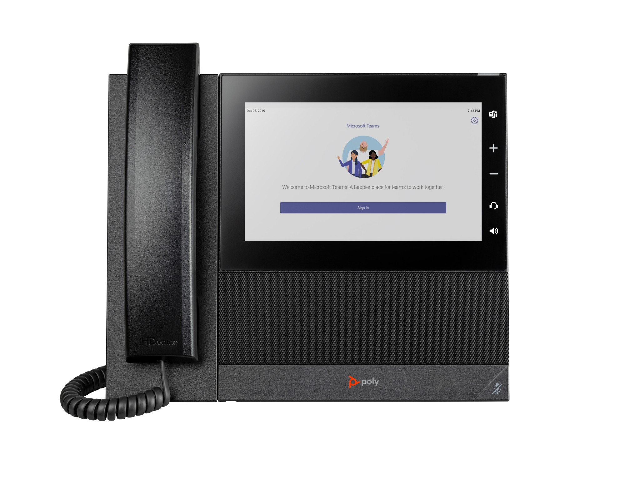 Hp Poly Ccx 600 Business Media Phone For Microsoft Teams And Poe-Enabl