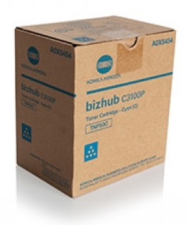 Image of Konica Minolta A0X5454/TNP-50C Toner cyan, 5K pages for KM Bizhub...
