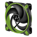 ARCTIC BioniX P120 (Green) – Pressure-optimised 120 mm Gaming Fan with PWM PST