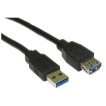 Microconnect USB3.0AAF1B USB cable 1 m USB 3.2 Gen 1 (3.1 Gen 1) USB A Black  Chert Nigeria
