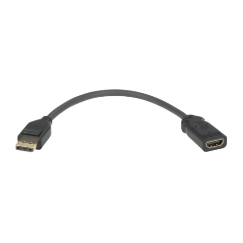 Image of Jedel DisplayPort Male to HDMI Female Converter Cable Black