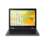 Acer Chromebook R857T-C54WNA N150 12.2" Touchscreen WUXGA 8 GB LPDDR5x-SDRAM 64 GB Flash Wi-Fi 7 (802.11be) ChromeOS Black