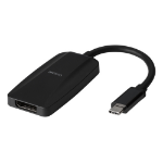 Deltaco USBC-DP8K video cable adapter 1.8 m DisplayPort Black