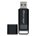 iStorage IS-FL-DBT-256-64 USB flash drive 64 GB USB Type-A 3.2 Gen 1 (3.1 Gen 1) Black